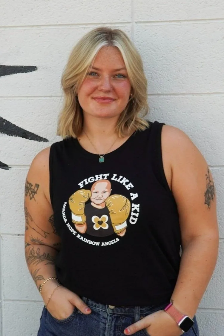 Fight Like a Kid Tank Tops